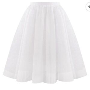Brand New White MIXUE TuTu Skirt